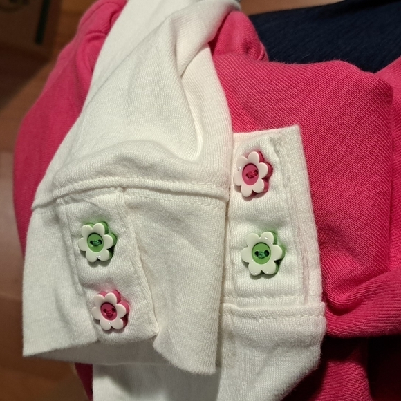 Gymboree girls pink & white shirt size 7 - Picture 4 of 5